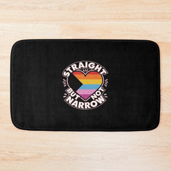 Item preview, Straight Proud LGBTQ Ally Rainbow Equality Heart Flag  designed and sold by AquaKiev.