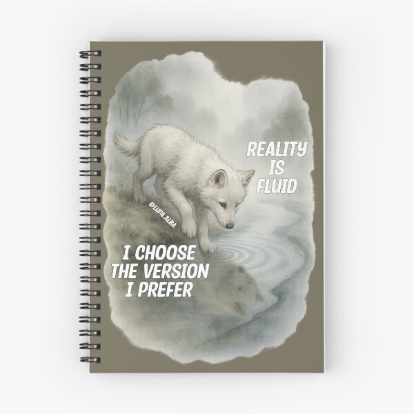 Item preview, Reality is Fluid Choose the Version I Prefer designed and sold by LupaAlba.