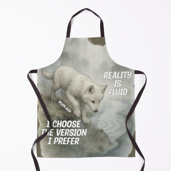 Item preview, Reality is Fluid Choose the Version I Prefer designed and sold by LupaAlba.
