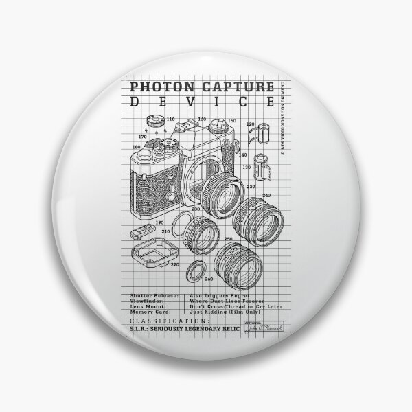 Item preview, Photographer Photography Funny Retro Film Camera Diagram designed and sold by GrandeDuc.