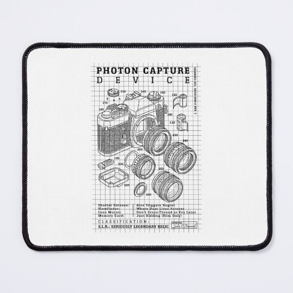 Item preview, Photographer Photography Funny Retro Film Camera Diagram designed and sold by GrandeDuc.