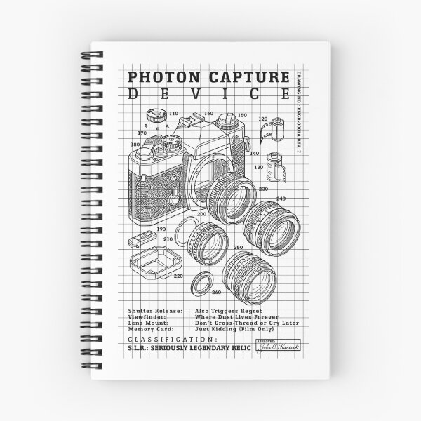 Item preview, Photographer Photography Funny Retro Film Camera Diagram designed and sold by GrandeDuc.