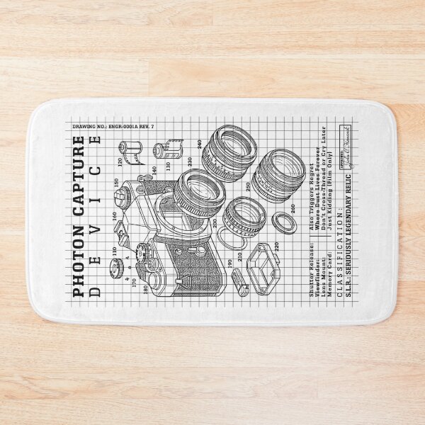 Item preview, Photographer Photography Funny Retro Film Camera Diagram designed and sold by GrandeDuc.