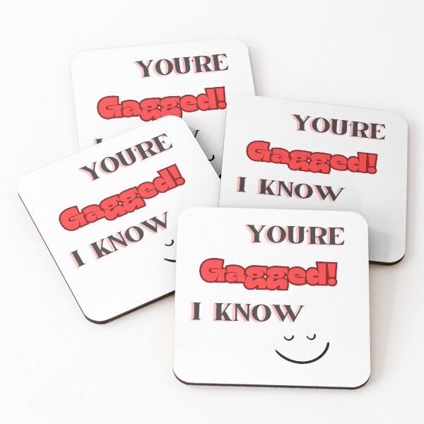Item preview, You're Gagged I Know! designed and sold by Lödder Skafferi.