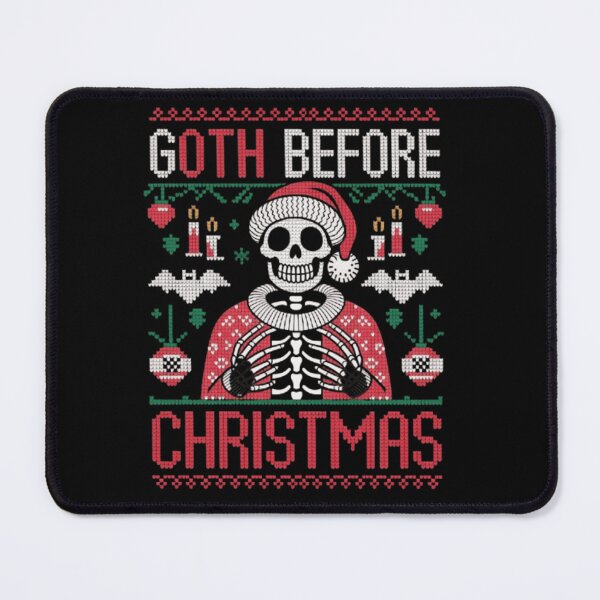 Item preview, Goth Before Christmas – Funny Gothic Skeleton designed and sold by vvcreativedesigns.