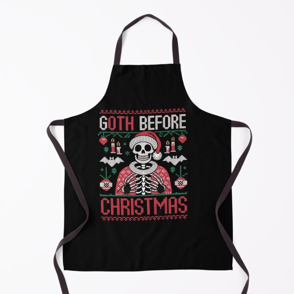 Item preview, Goth Before Christmas – Funny Gothic Skeleton designed and sold by vvcreativedesigns.