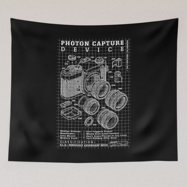 Item preview, Photographer Photography Funny Retro Film Camera Diagram designed and sold by GrandeDuc.