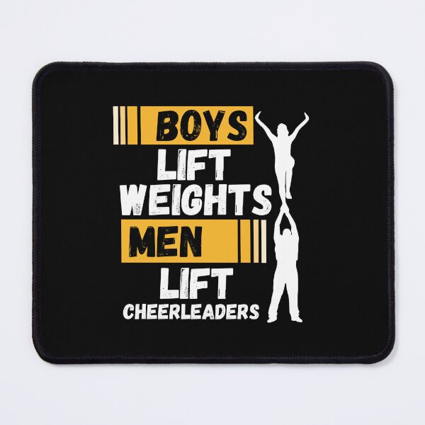 Item preview, Boys Lift Weights Men Lift Cheerleaders designed and sold by jaygo.