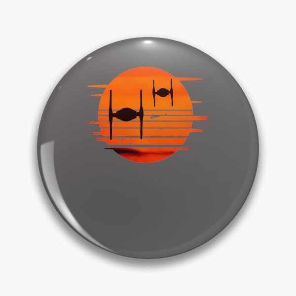Item preview, TIE FIGHTER SUNSET T-SHIRT designed and sold by SuzaCromwell.