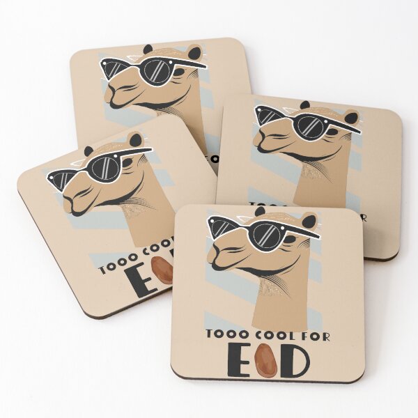 Item preview, Too Cool for Eid - Funny Camel Illustration designed and sold by minabook.