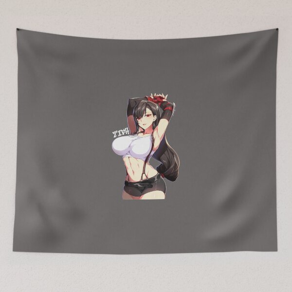 Item preview, TIFA-LOCKHART-SEXY-FF7-REMAKE designed and sold by SuzaCromwell.