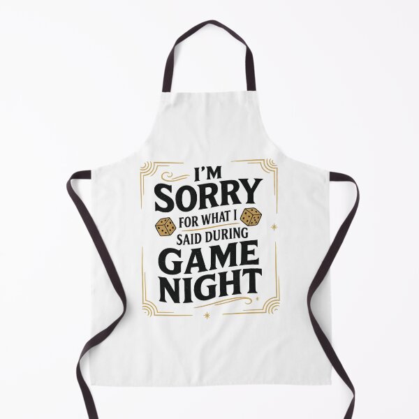 Item preview, I'm Sorry For What I Said During Game Night - Board Gamer designed and sold by hemagamo.