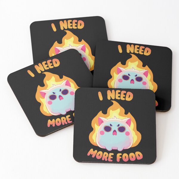 Item preview, Angry Cat On Fire I Need More Food designed and sold by Gkinoki.