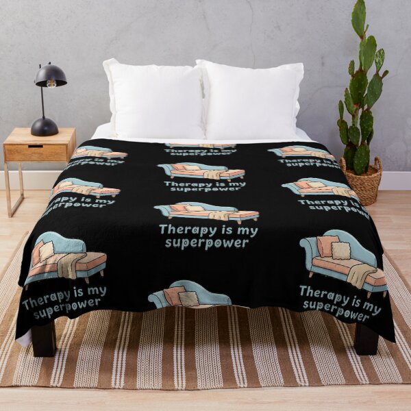 Item preview, Therapy Is My Superpower - mental-health/self-care designed and sold by Designspot2020.
