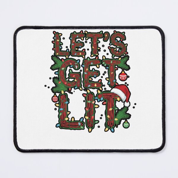 Item preview, Let's Get Lit- Funny Christmas  designed and sold by FitEnvy.