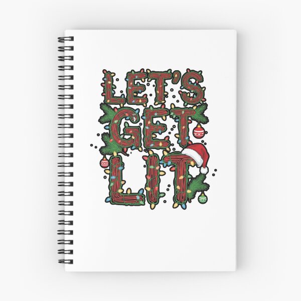 Item preview, Let's Get Lit- Funny Christmas  designed and sold by FitEnvy.