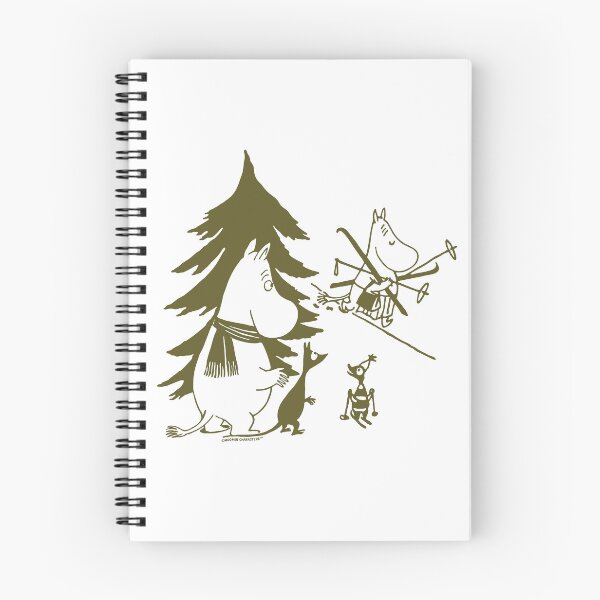 Item preview, Olive Moomintroll Winter Games Moominmamma Skiing designed and sold by MoominStore.