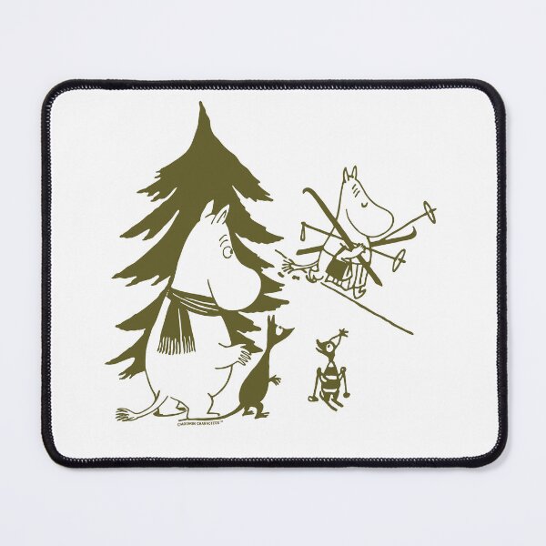 Item preview, Olive Moomintroll Winter Games Moominmamma Skiing designed and sold by MoominStore.