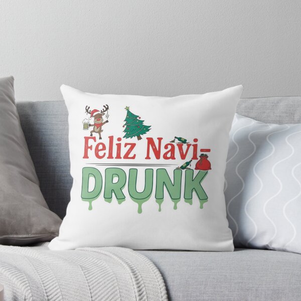 Item preview, Feliz Navi-DRUNK- Funny Christmas designed and sold by FitEnvy.