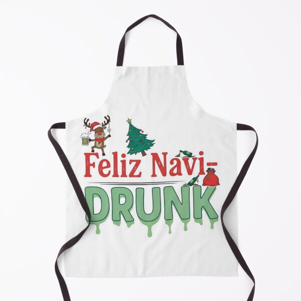 Item preview, Feliz Navi-DRUNK- Funny Christmas designed and sold by FitEnvy.