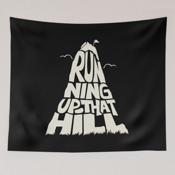 Item preview, running up that hill, stranger things, kate bush designed and sold by Captain Banjo.