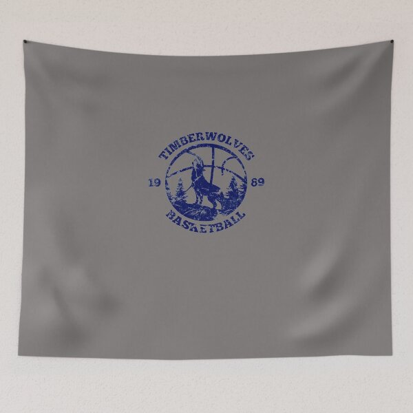 Item preview, TIMBERWOLVES 80S RETRO T-SHIRT designed and sold by NealBollinge.