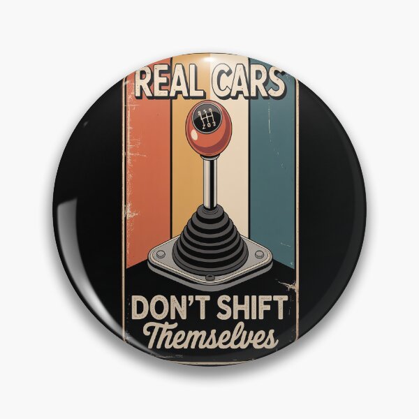 Item preview, Real Cars Don't Shift Themselves Driving Drifting designed and sold by kakashinn.