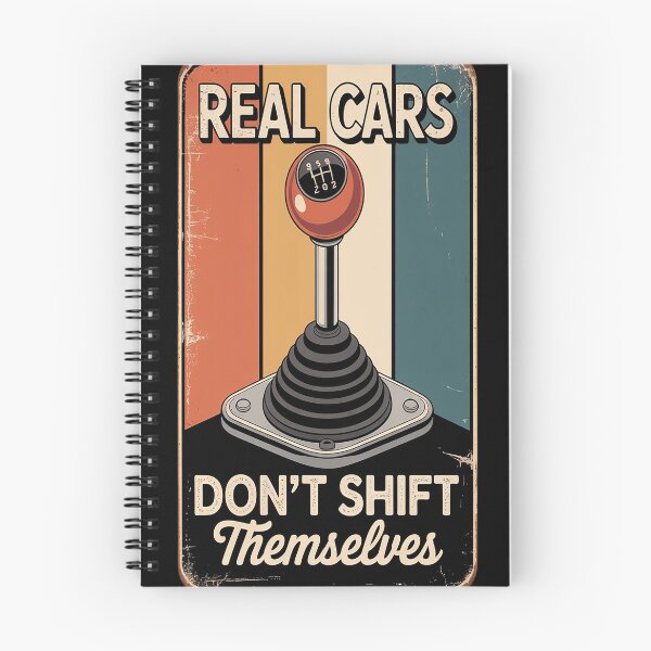 Item preview, Real Cars Don't Shift Themselves Driving Drifting designed and sold by kakashinn.