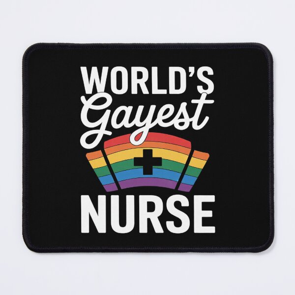 Item preview, Gay Nurse LGBT Pride Nursing designed and sold by AquaKiev.
