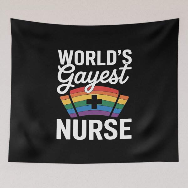Item preview, Gay Nurse LGBT Pride Nursing  designed and sold by AquaKiev.