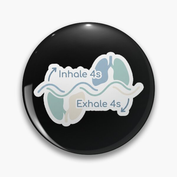 Item preview, Anxiety Breathing Technique - mental-health/self-care designed and sold by Designspot2020.
