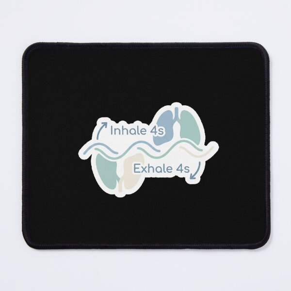 Item preview, Anxiety Breathing Technique - mental-health/self-care designed and sold by Designspot2020.