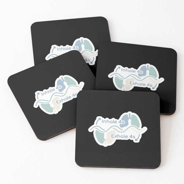 Item preview, Anxiety Breathing Technique - mental-health/self-care designed and sold by Designspot2020.