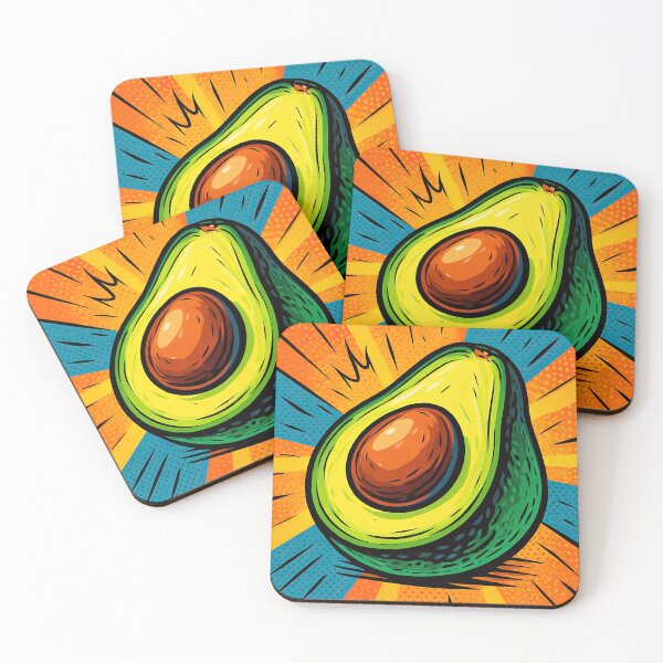 Item preview, Avocado fruit | Comics style - Cartoon designed and sold by ComicsFactory.