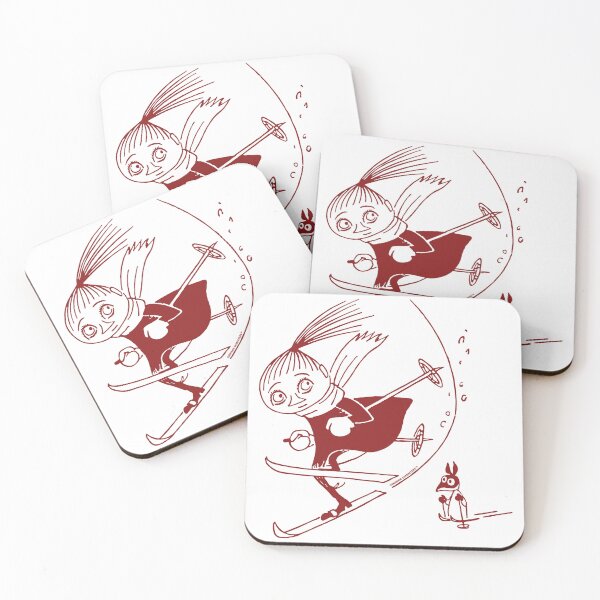 Item preview, Red Mymble Skiing Winter Games Sports designed and sold by MoominStore.