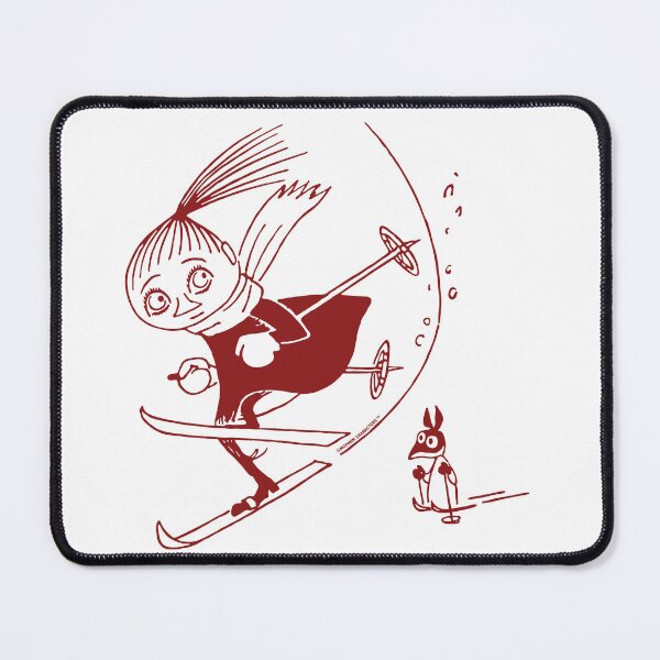 Item preview, Red Mymble Skiing Winter Games Sports designed and sold by MoominStore.