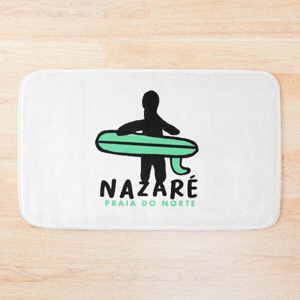 Item preview, Nazaré Praia do Norte Surfer – Minimal Hand Drawn Big Wave Surf Illustration from Portugal designed and sold by Tropical Blood.