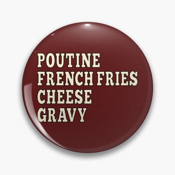 Item preview, Poutine French Fries Canada designed and sold by minimalartstory.