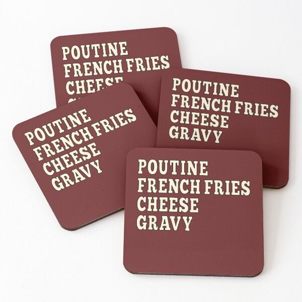 Item preview, Poutine French Fries Canada designed and sold by minimalartstory.