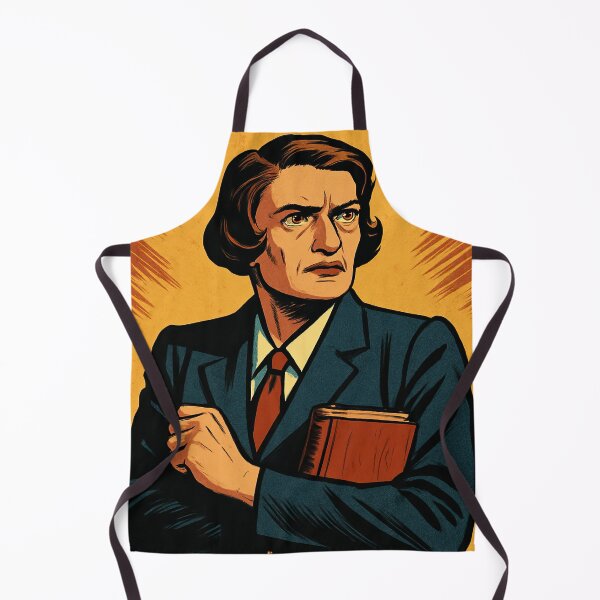 Item preview, Ayn Rand | Comics style - Cartoon designed and sold by ComicsFactory.