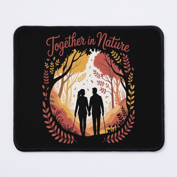 Item preview, Together In Nature A Journey Of Hearts Hiking Outdoors designed and sold by brinbotty.