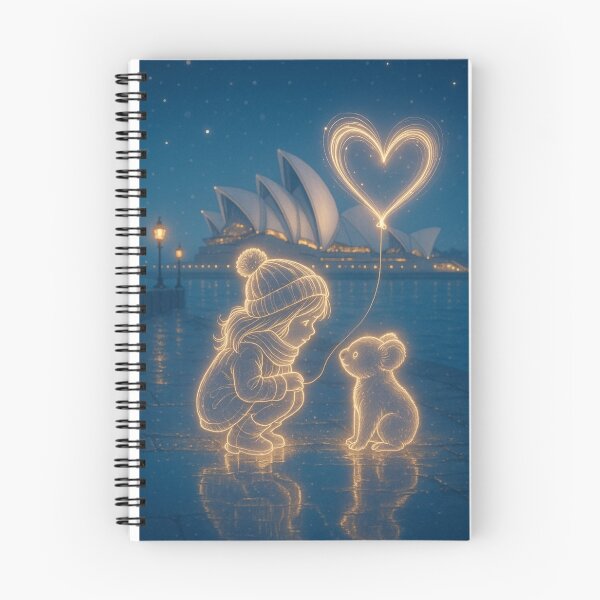 Item preview, Glowing Heart Encounter by the Sea designed and sold by MIArt Studio.