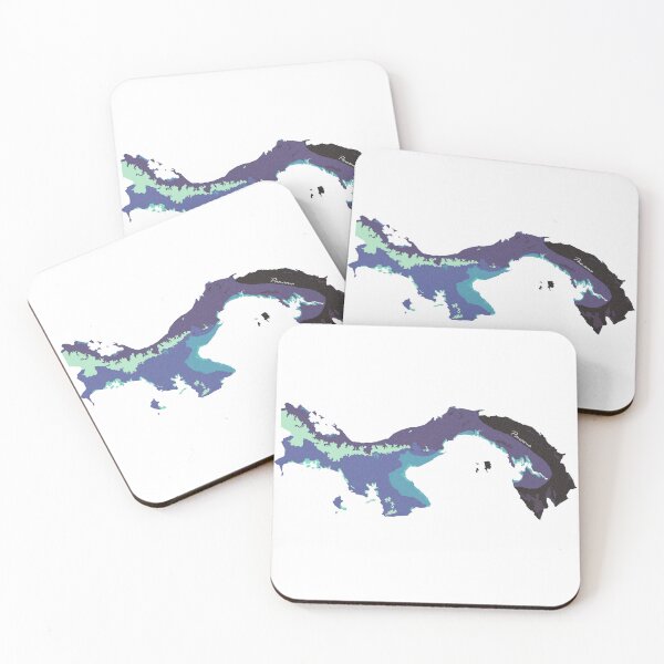 Item preview, Sketching Color Into the Earth - Panama designed and sold by AceMaps7.