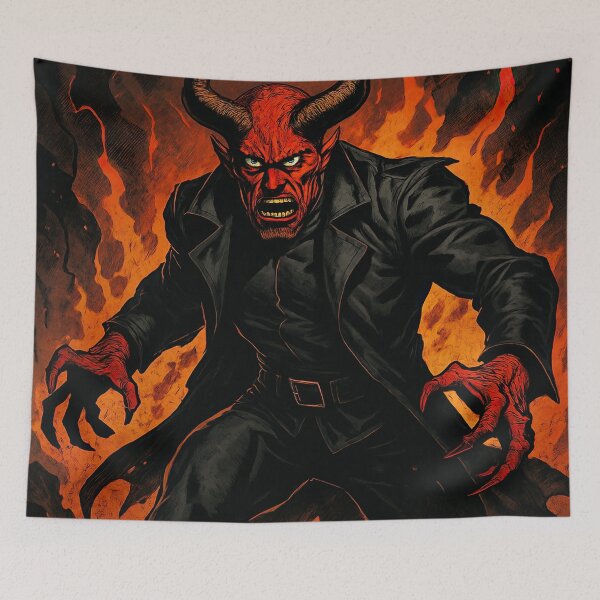 Item preview, Azazel | Comics style - Cartoon designed and sold by ComicsFactory.