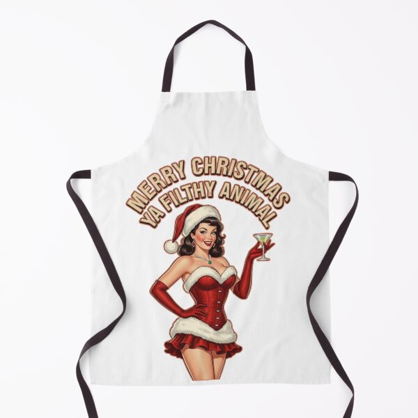 Item preview, Merry Christmas Ya Filthy Animal- Funny Christmas designed and sold by FitEnvy.