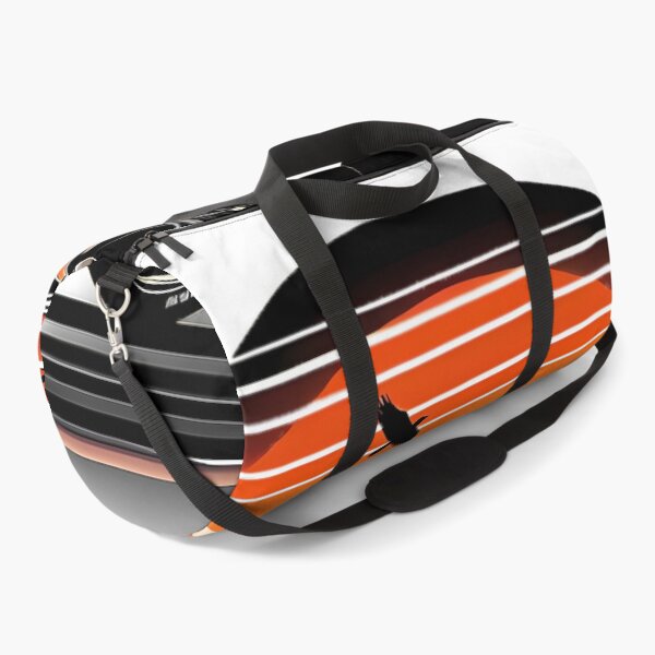 Item preview, Classic Muscle Car Retro Sunset Striped Art designed and sold by DrawDrip.
