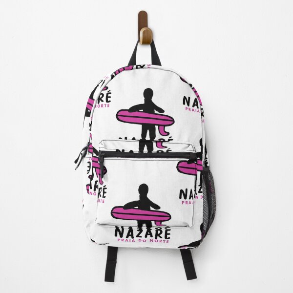 Item preview, Pink Nazaré Praia do Norte Surfer – Minimal Hand Drawn Big Wave Surf Illustration from Portugal designed and sold by Tropical Blood.