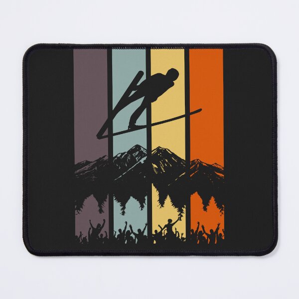 Item preview, Ski Jumping Retro  designed and sold by Anniko Art Studio.
