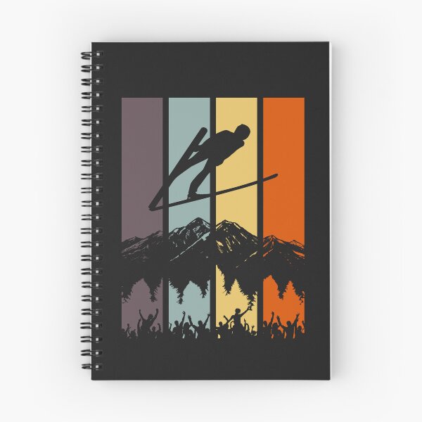 Item preview, Ski Jumping Retro  designed and sold by Anniko Art Studio.