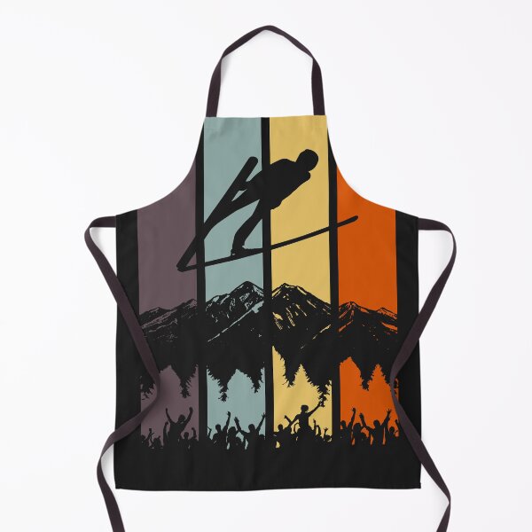 Item preview, Ski Jumping Retro designed and sold by Anniko Art Studio.
